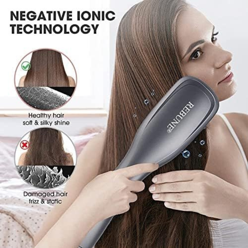 Hair Dryer, Straighter and Styler Brush