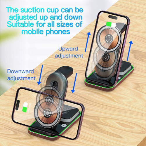 4 in 1 wireless charging station, Wireless Fast Charging Mobile Phone